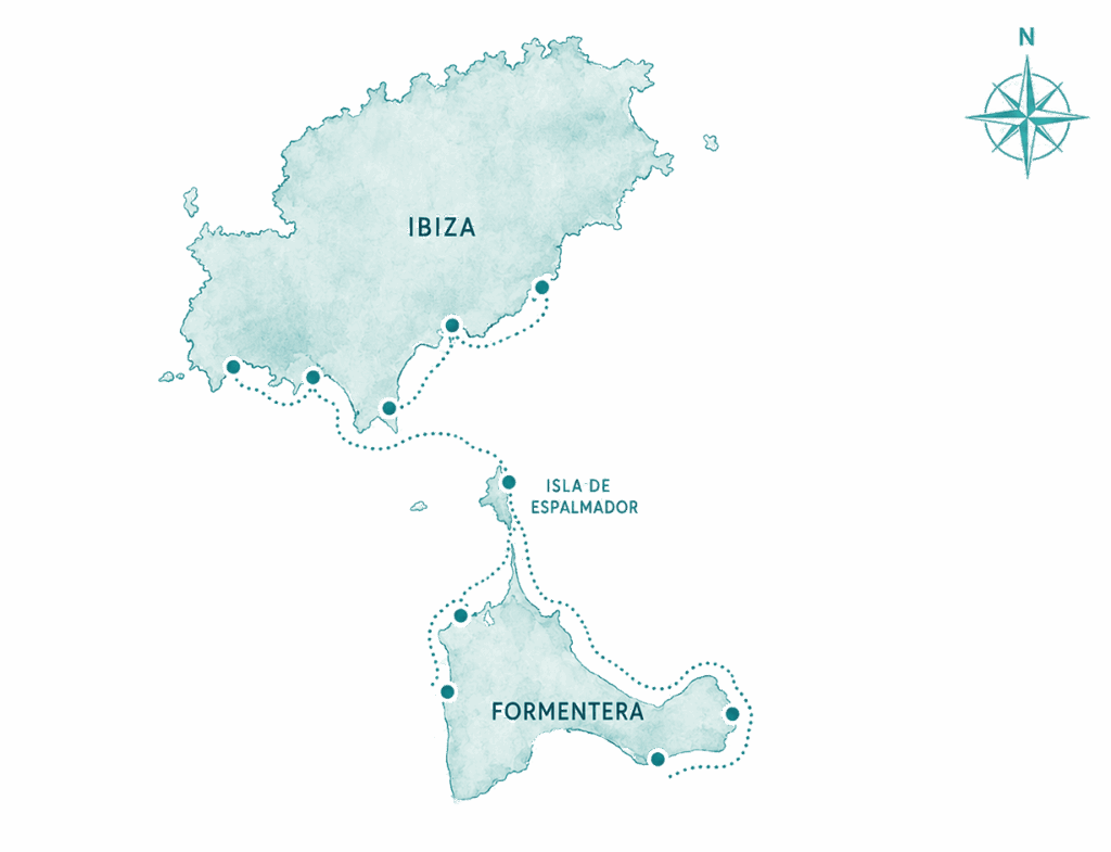 Lancha Samaná en Ibiza - Rutas en barco